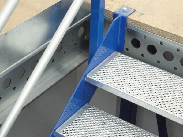 Staircase supporting detail